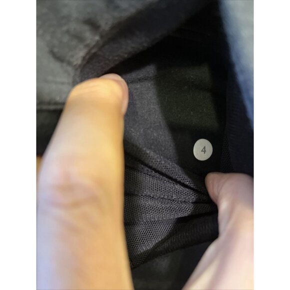 Lululemon Women’s Black Scuba Full Zip Hoodie Sweatshirt Size 4 - Picture 5 of 8
